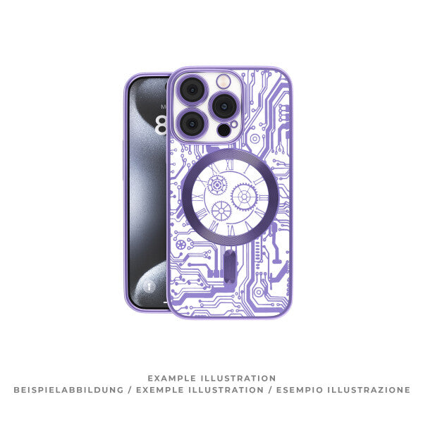 prio elegante Handyhülle MAG für iPhone 13 Pro lila