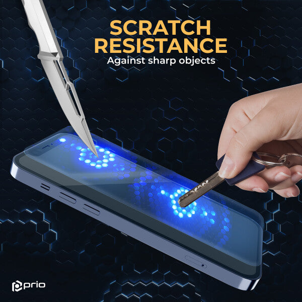 prio Shock Proof Displayschutzglas für iPhone 16 Pro Max (6,9 Zoll) klar