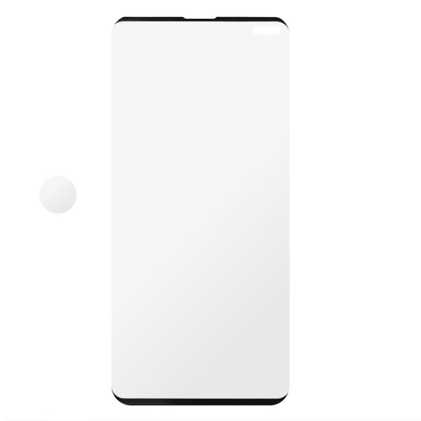 prio 3D Displayschutzglas für Samsung S10+, mit Sensorglas schwarz