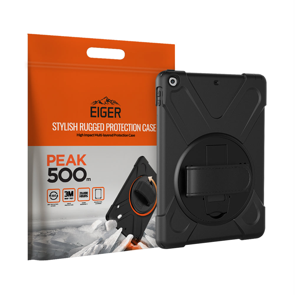Eiger Peak 500m Hülle für iPad 10.2 (9. Generation) - schwarz