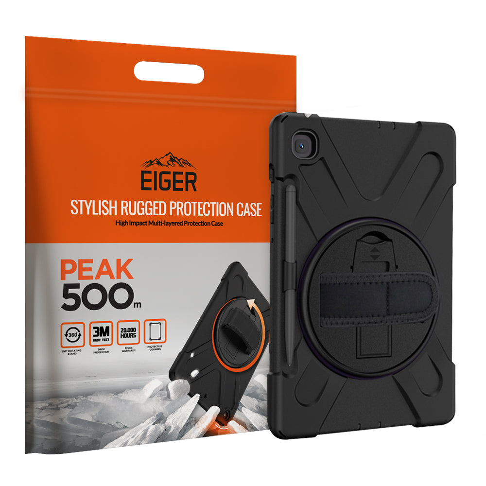 Eiger Peak 500m Hülle für Galaxy Tab S6 Lite (2022/2024) - schwarz