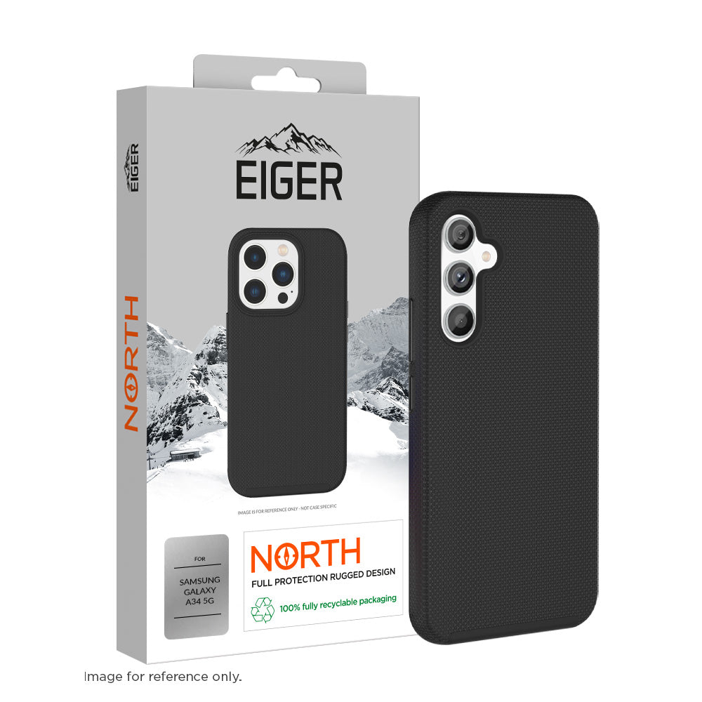 Eiger North Case für Samsung Galaxy A34 - schwarz