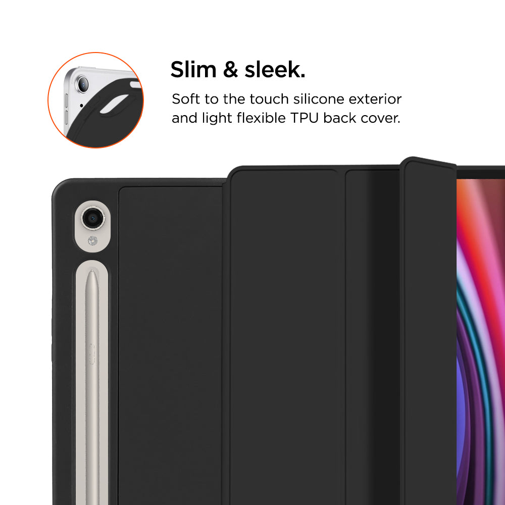 Eiger Storm 250m Stylus Hülle für Galaxy Tab S9 / S9 FE - schwarz
