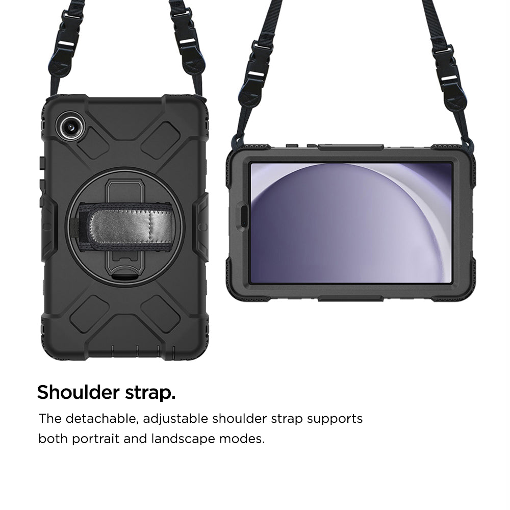 Eiger Peak 500m Hülle für Galaxy Tab A9 8.7 - schwarz