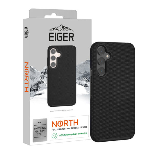 Eiger North Case für Samsung Galaxy S24+ - schwarz