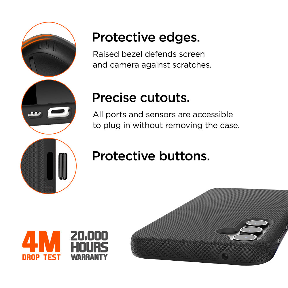Eiger North Case für Samsung Galaxy S24+ - schwarz