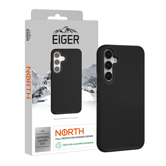 Eiger North Case für Samsung Galaxy A55 - schwarz