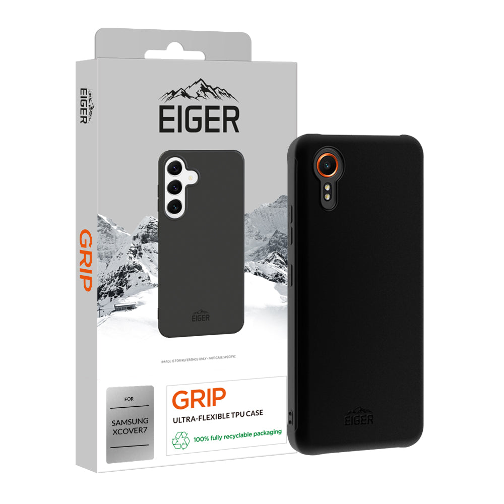 Eiger Grip Case für Samsung Galaxy Xcover7 - schwarz