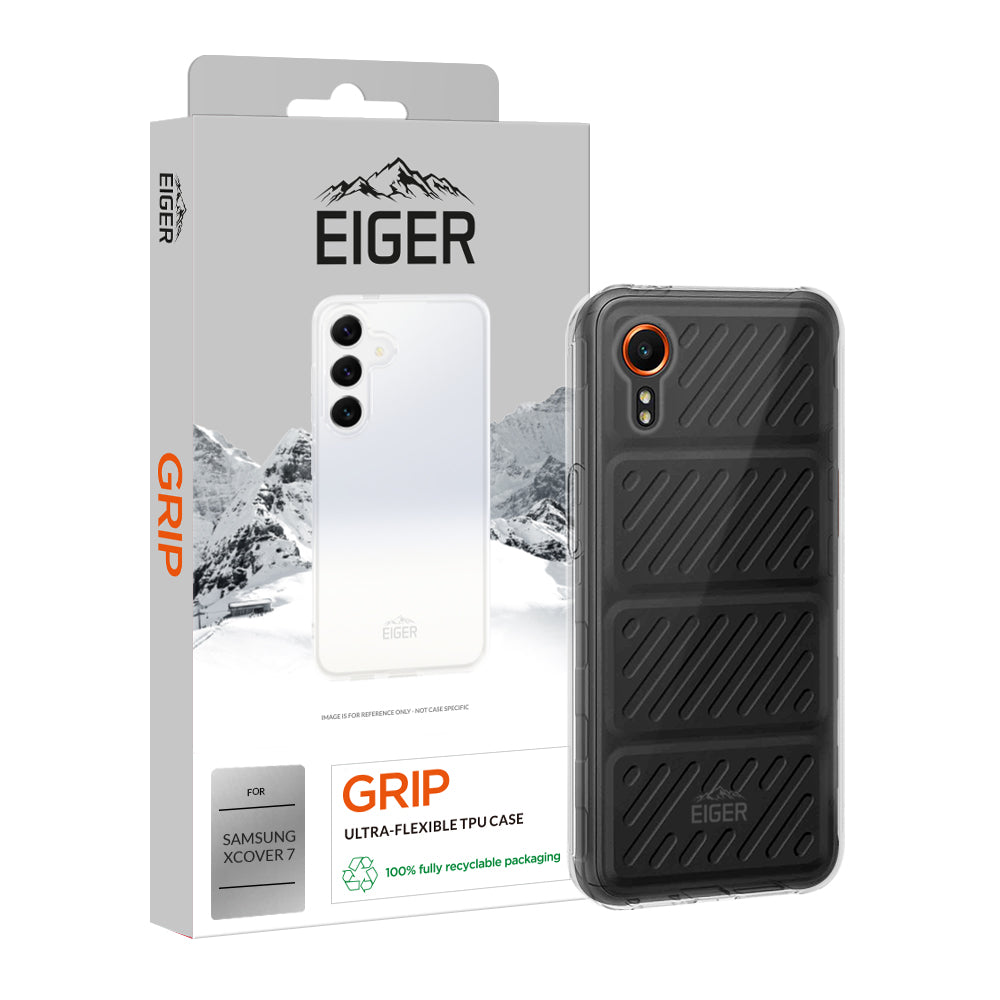 Eiger Grip Case für Samsung Galaxy Xcover7 - transparent