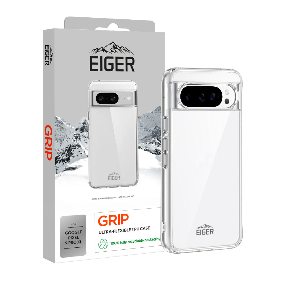 Eiger Grip Case für Google Pixel 9 Pro XL - transparent