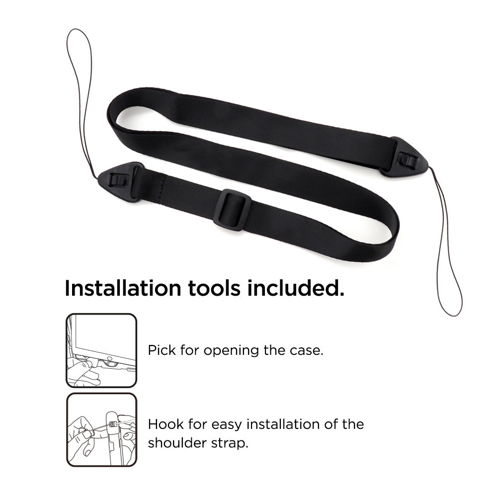 Eiger Peak 500m Hülle für iPad Air 11 (2025 / 2024) / Pro 11 (2022 / 2021) / Air (2022) - schwarz