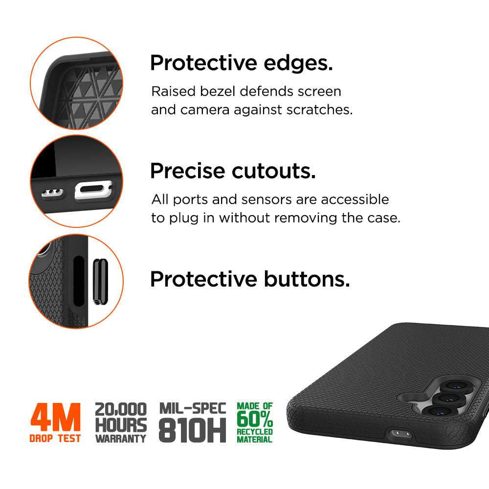Eiger North Case für Samsung Galaxy S25/S24 - schwarz