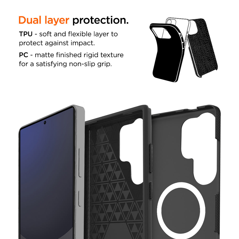 Eiger North Case für Samsung Galaxy S25 Ultra - schwarz