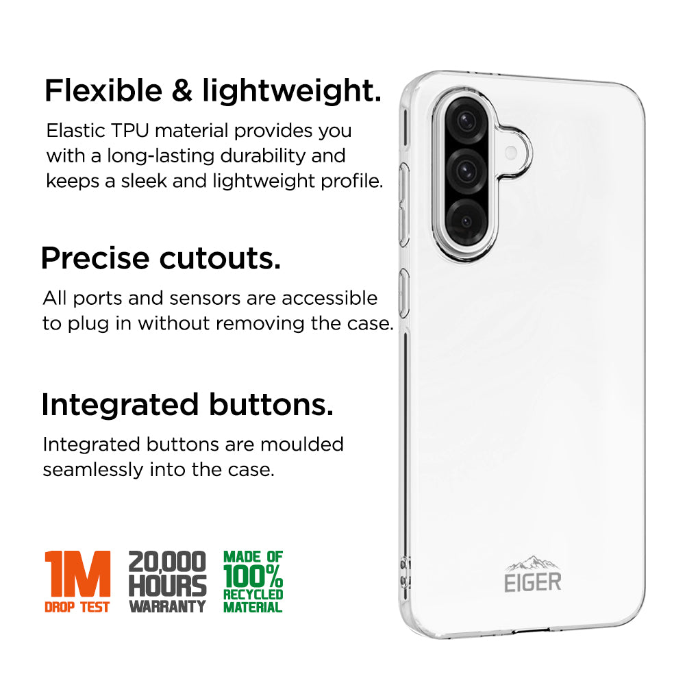 Eiger Grip Case GRS Galaxy A36 / A56 - transparent