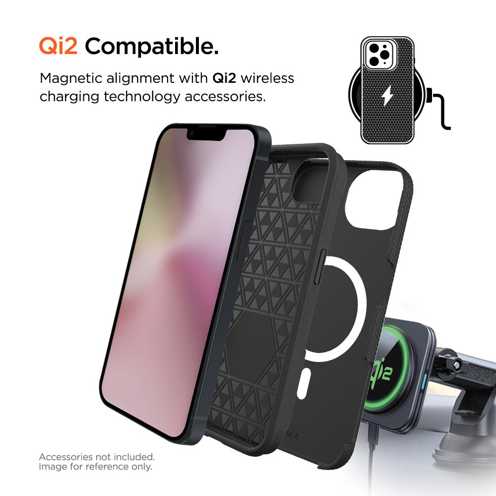 Eiger North MagSafe Case GRS für Apple iPhone 16e - schwarz