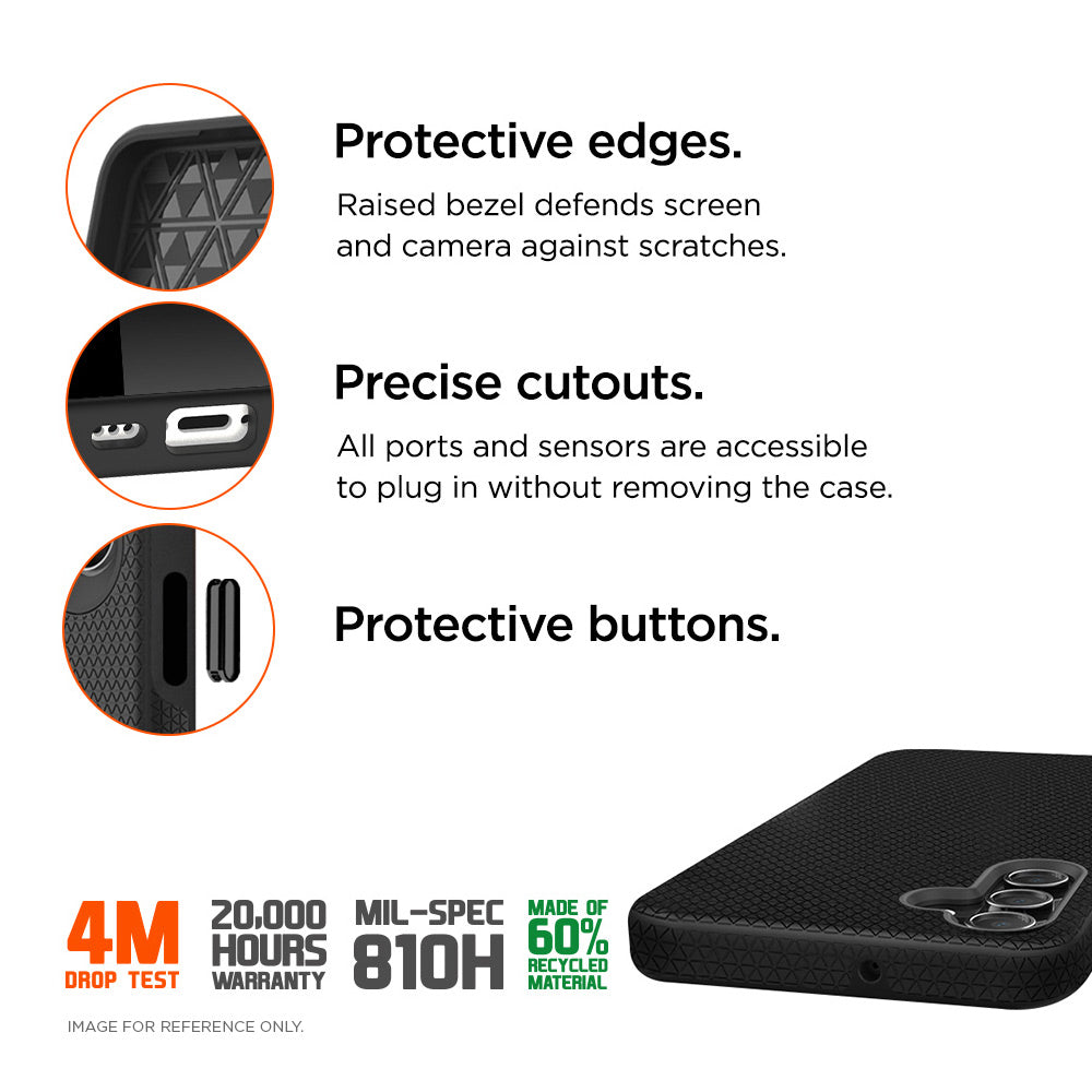 Eiger North Case GRS für Samsung Galaxy A26 / A16 - schwarz