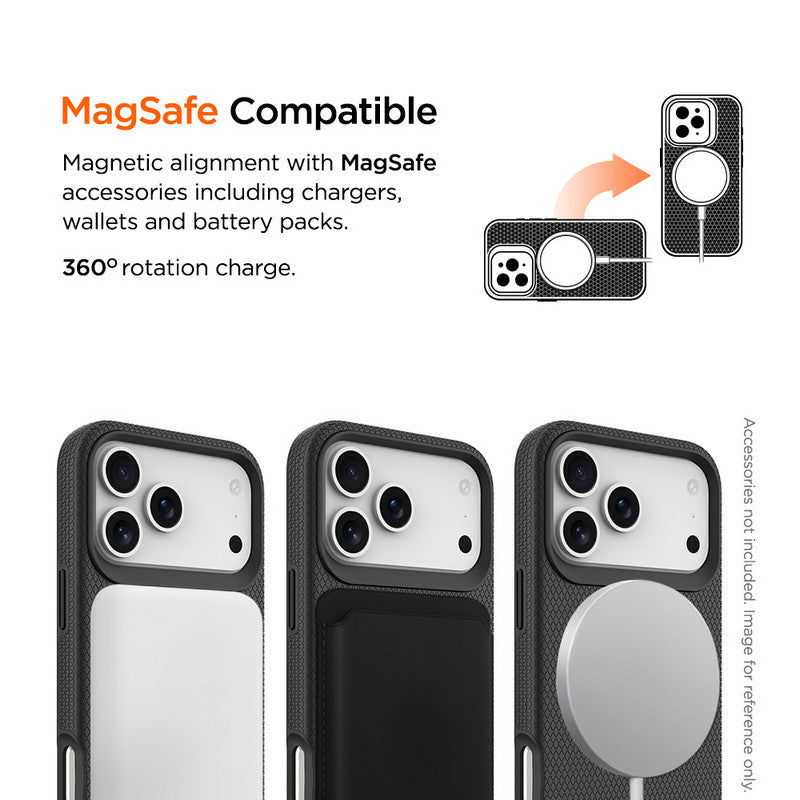 Eiger North Case MagSafe GRS iPhone 17 Pro Max schwarz