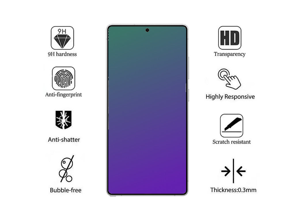 Handy Display Schutzglas für Samsung Galaxy S25 Ultra