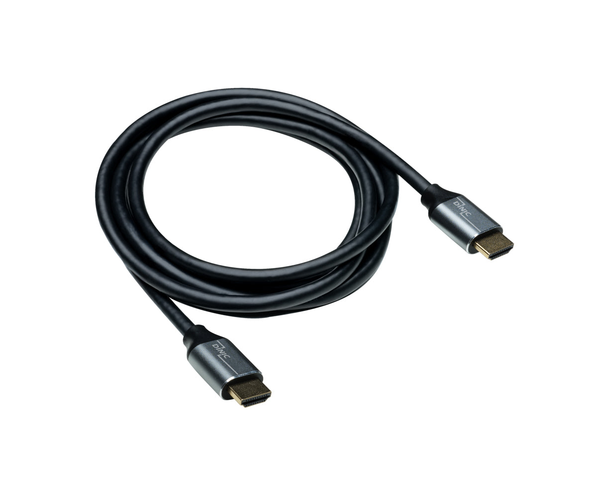 HDMI Kabel, 1m, 2 x Stecker mit Aluminiumgehäuse