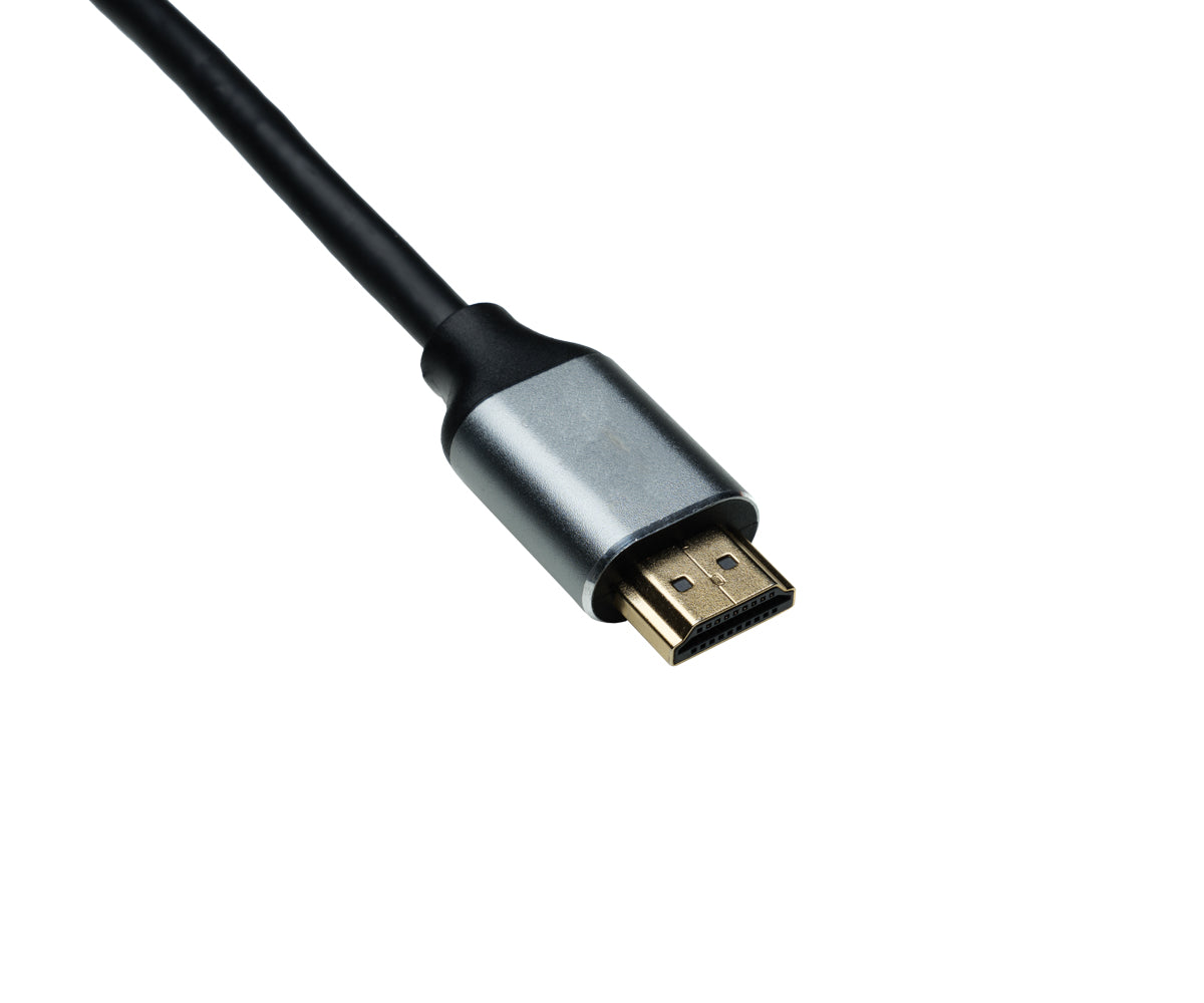 HDMI Kabel, 1m, 2 x Stecker mit Aluminiumgehäuse