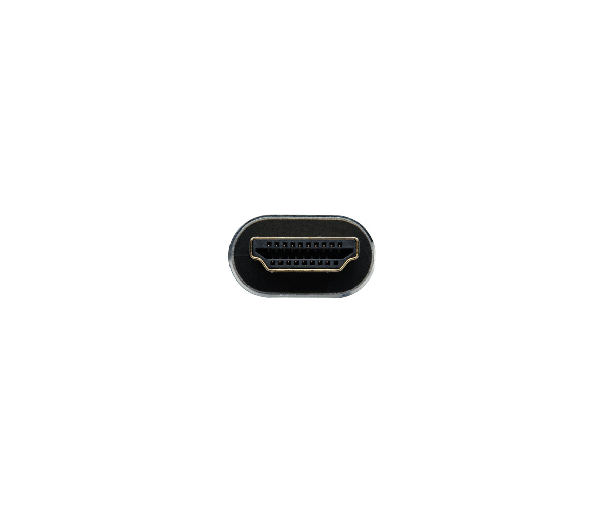 HDMI Kabel, 1m, 2 x Stecker mit Aluminiumgehäuse