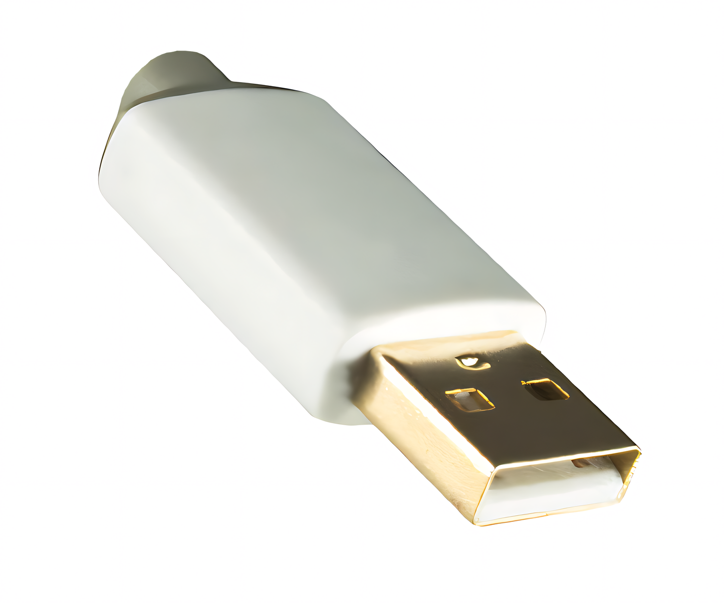 USB-A auf Micro-USB HQ-Kabel 0,5m, weiss