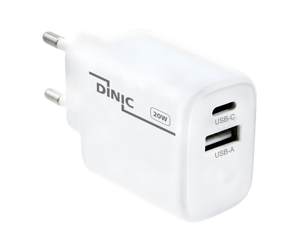 USB Ladegerät, weiss, 20 Watt, Power Delivery + QC 3.0