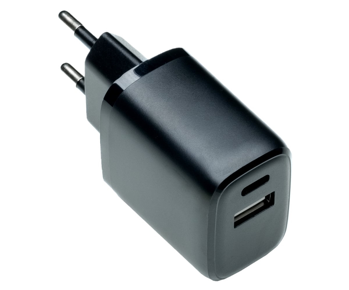 USB Ladegerät, schwarz, 20 Watt, Power Delivery + QC 3.0