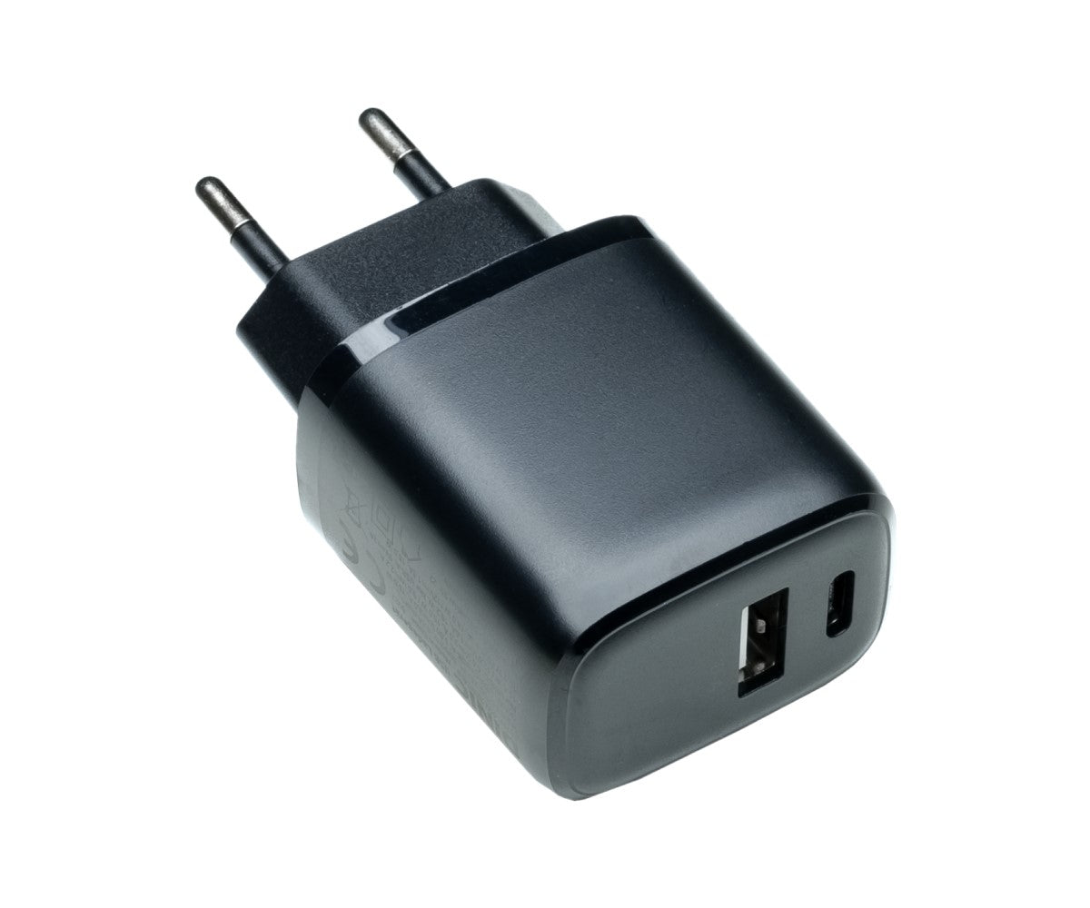 USB Ladegerät, schwarz, 20 Watt, Power Delivery + QC 3.0
