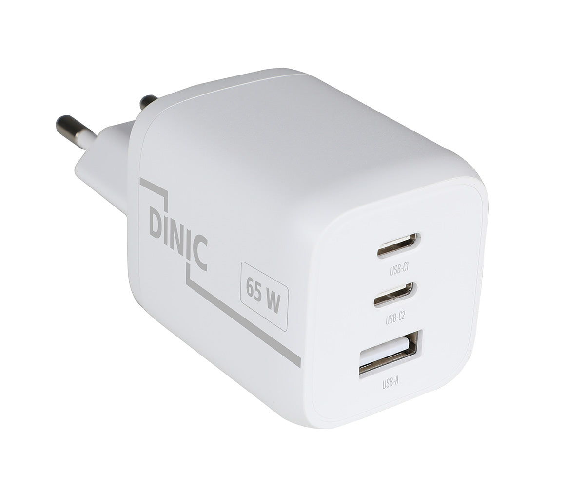 USB Ladegerät, weiss, 65 Watt, Power Delivery 3.0, PPS-Technologie