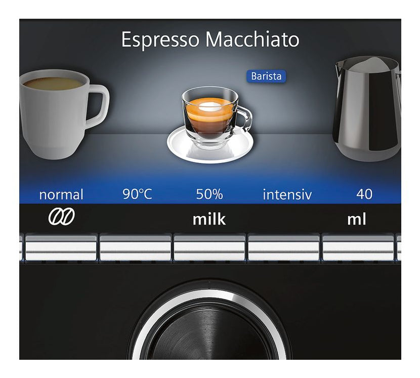 Siemens EQ6 plus S500 Kaffeevollautomat grau TE655503DE