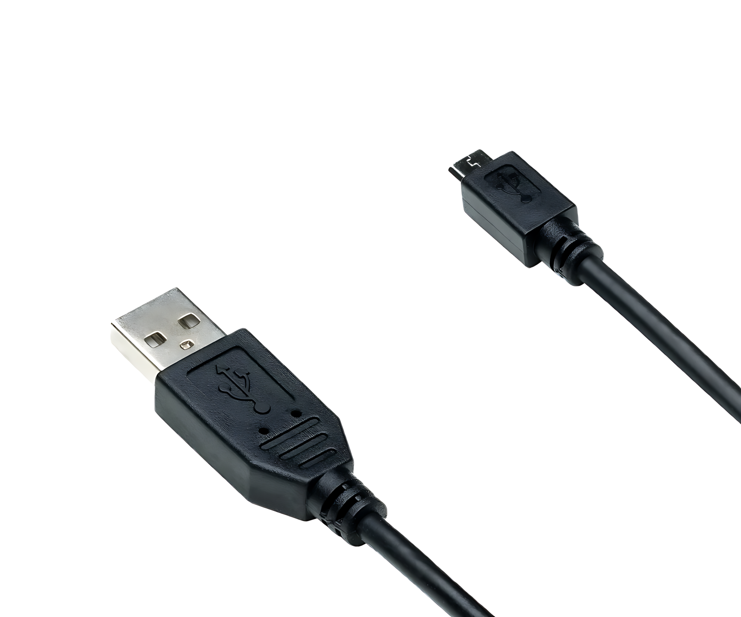 USB-A auf Micro-USB Kabel 2,0m, schwarz