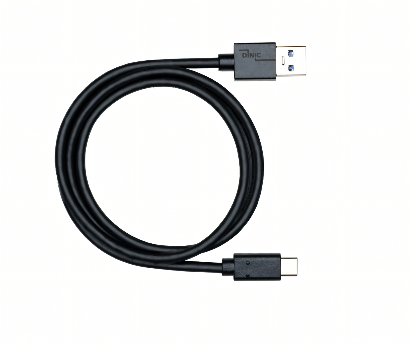 USB-A auf USB-C Kabel 2m, schwarz