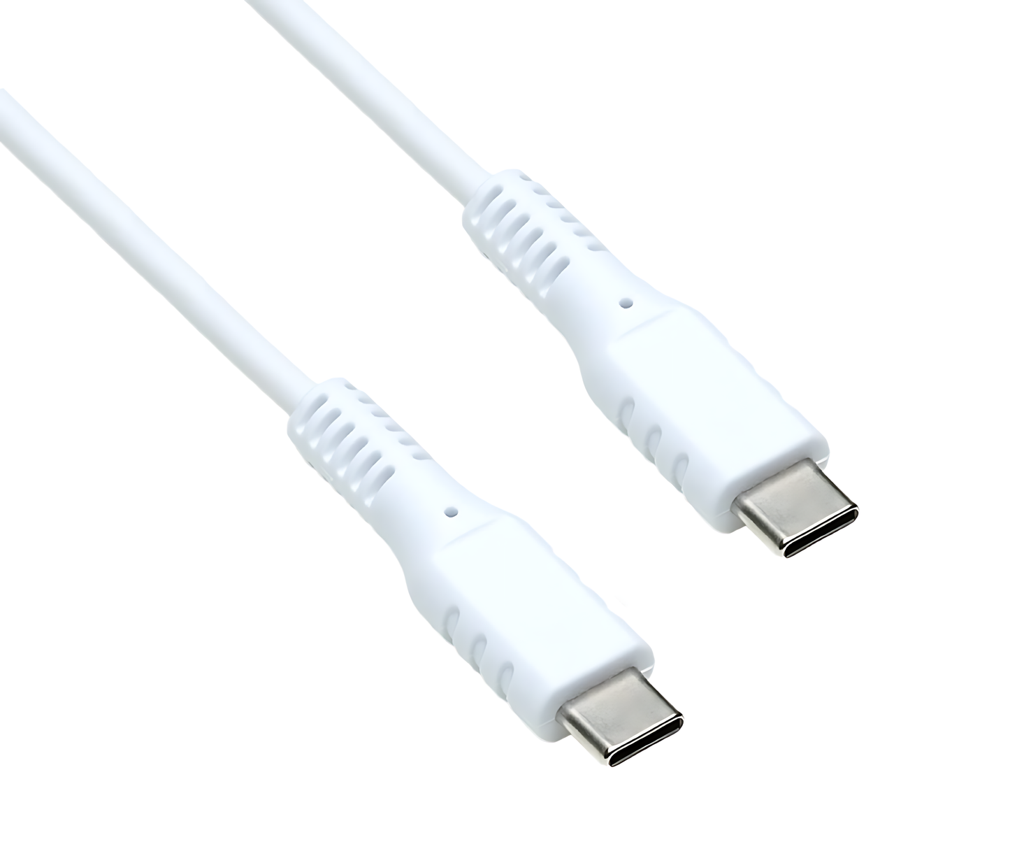 USB-C auf USB-C Kabel 1,5m, weiss