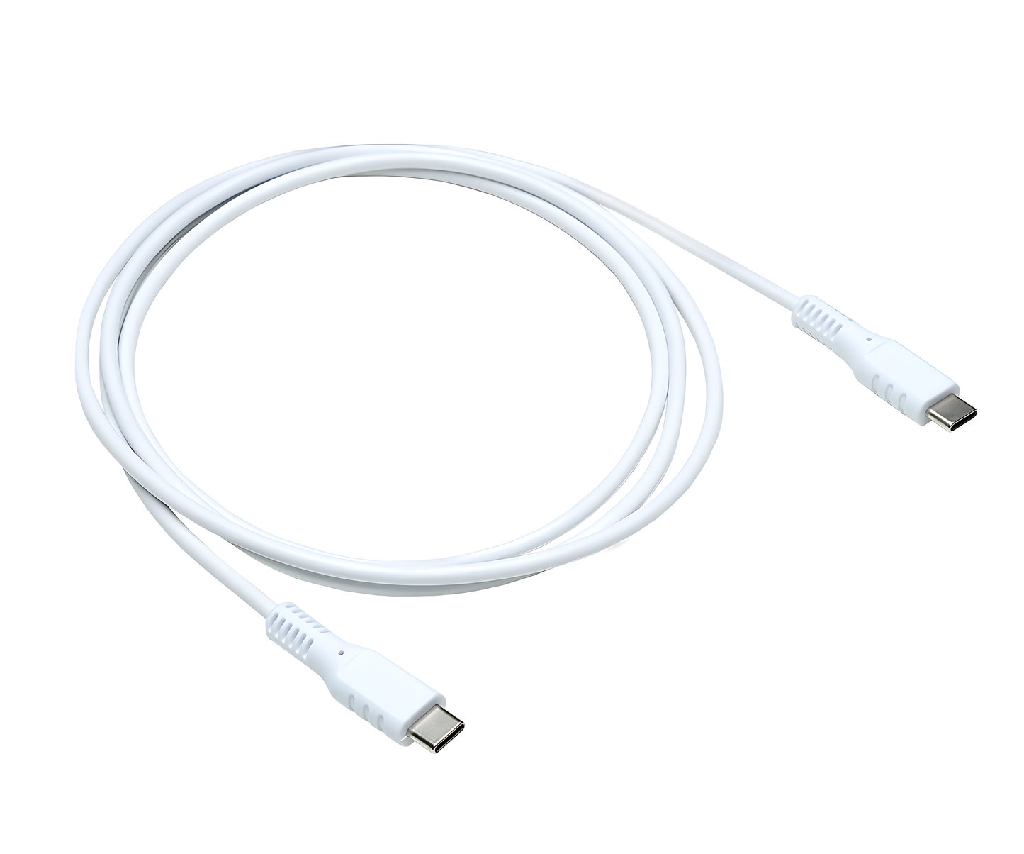USB-C auf USB-C Kabel 1,5m, weiss