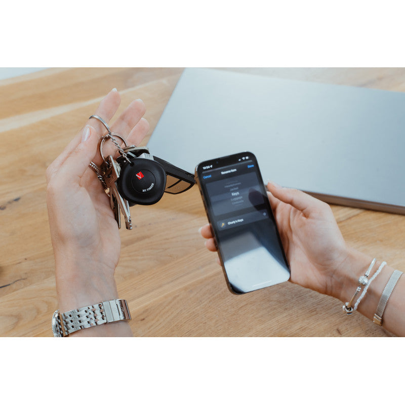 Verbatim My Finder - Bluetooth Item Finder - 2er Pack - schwarz / weiß
