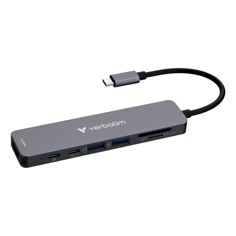 Verbatim USB-C Essentials Multi- Port Hub 7 Port