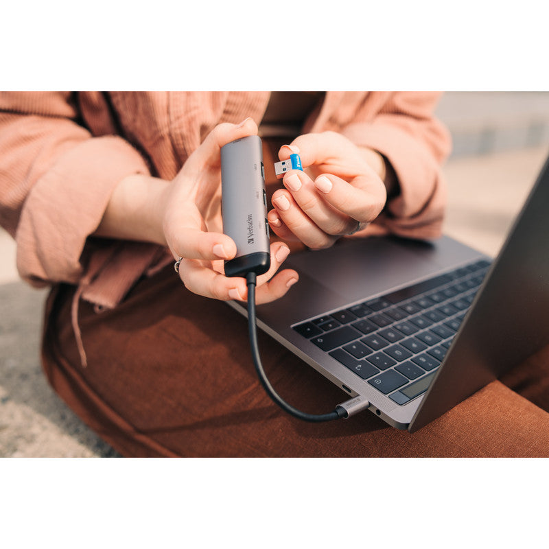 Verbatim USB-C Multiport Hub 4 Port USB 3.2 Gen 1