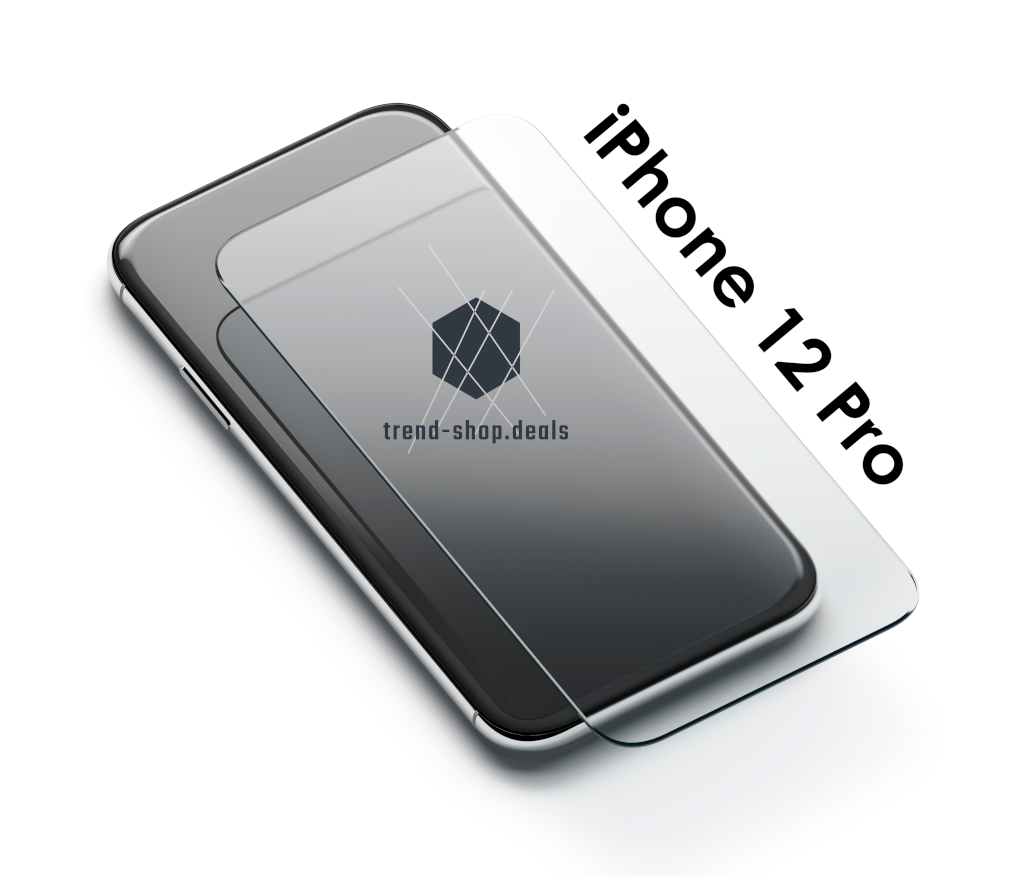 Handy Display Schutzglas - 1 Stück - 9H - passend für iPhone 12 Pro