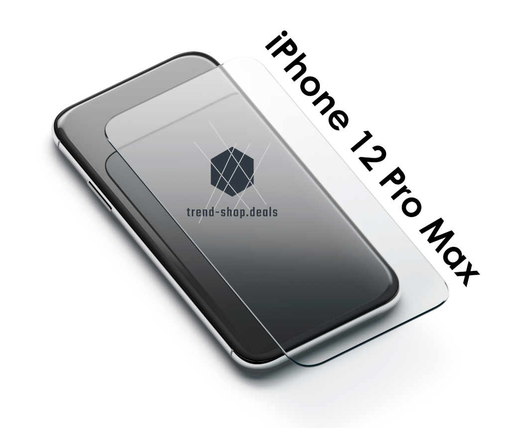 Handy Display Schutzglas - 1 Stück - 9H - passend für iPhone 12 Pro Max