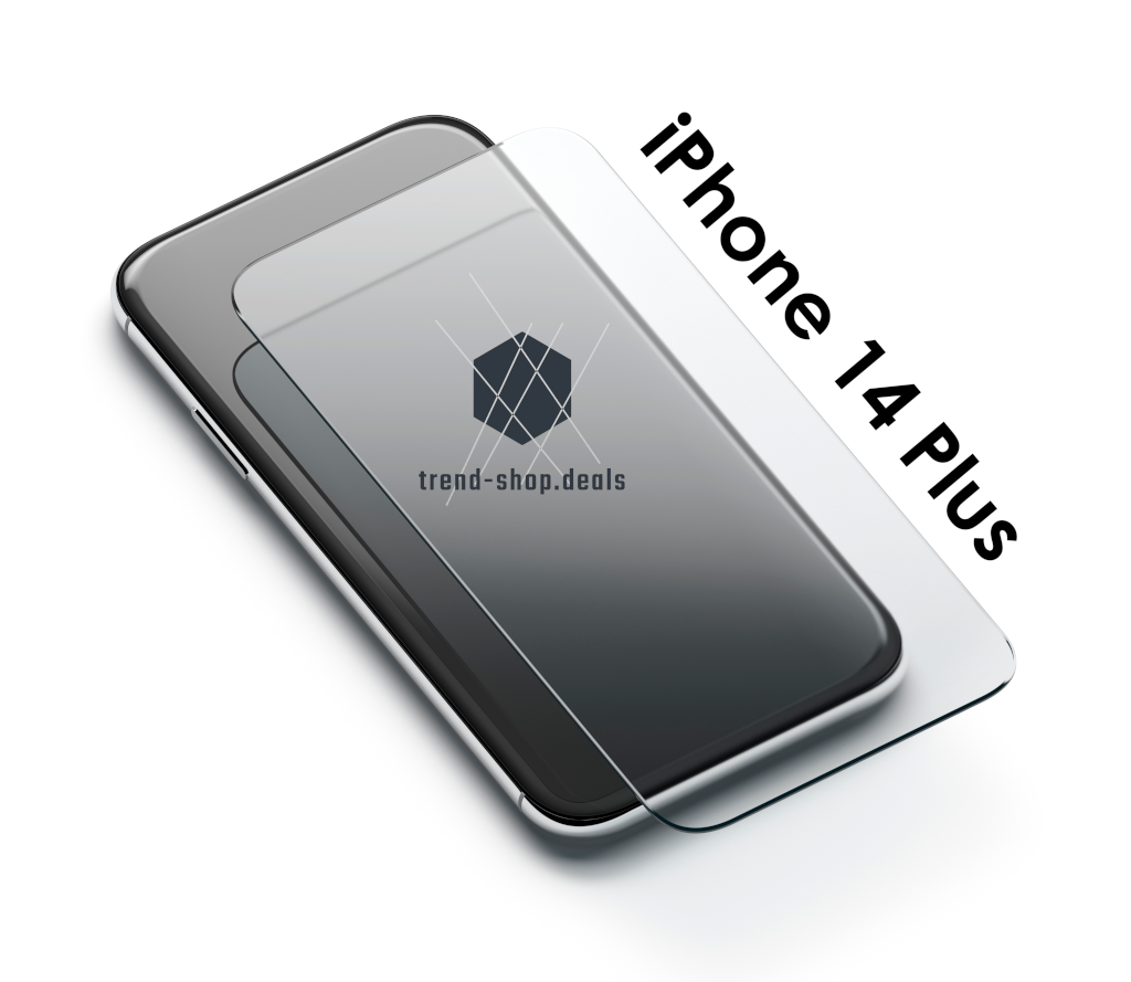 Handy Display Schutzglas - 1 Stück - 9H - passend für iPhone 14 Plus