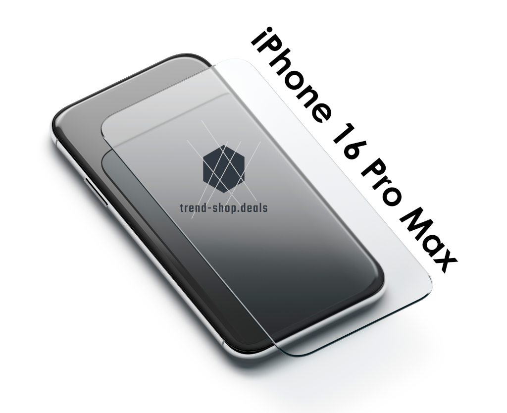 Handy Display Schutzglas - 2 Stück - 9H - passend für iPhone 16 Pro Max