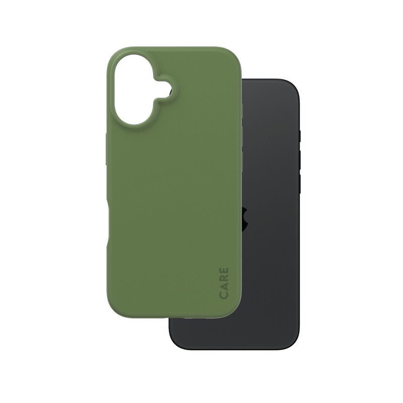 PanzerGlass CARE Fashion Colors iPhone 16 grün - trend - shop.deals