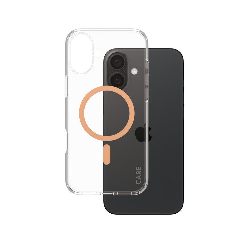PanzerGlass CARE Flagship Colors iPhone 16 Plus peachy - trend - shop.deals