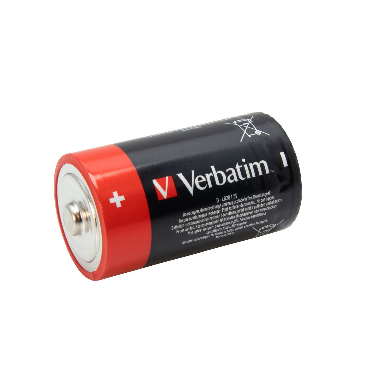 Verbatim 1 x 2 Alkaline Batterie - Mono D - LR20 - trend - shop.deals