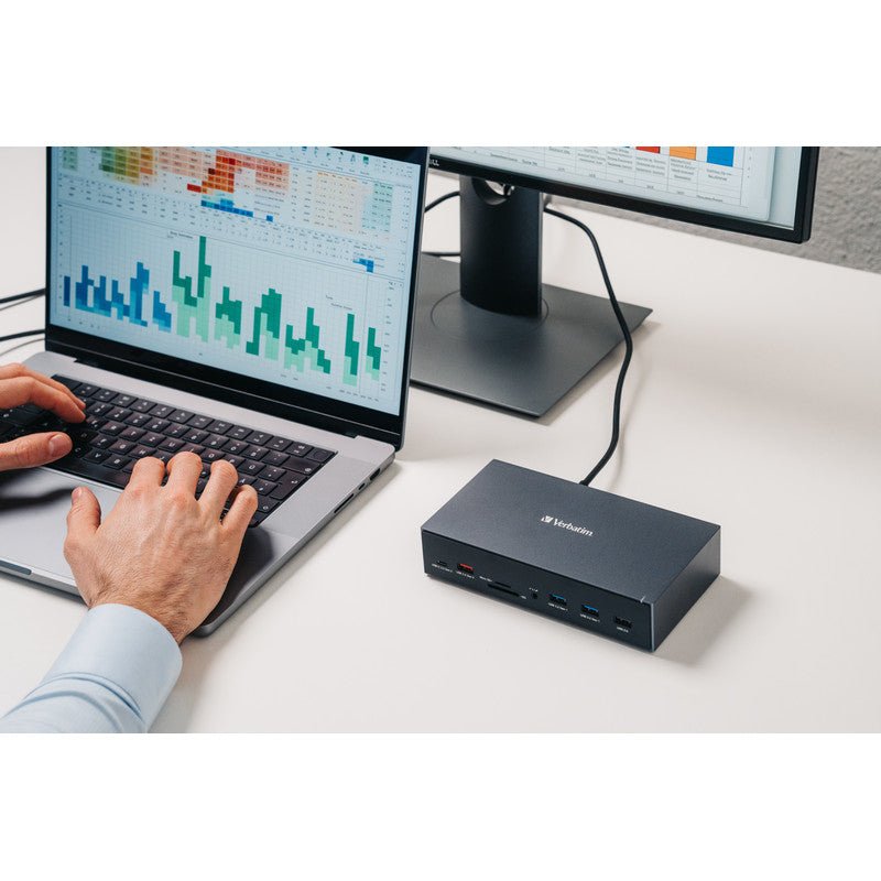 Verbatim USB - C Pro Docking Station 17 Port CDS - 17 - 32172 - trend - shop.deals