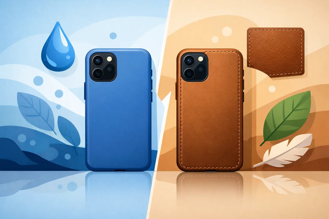 Silikon oder Lederhülle für dein Smartphone?