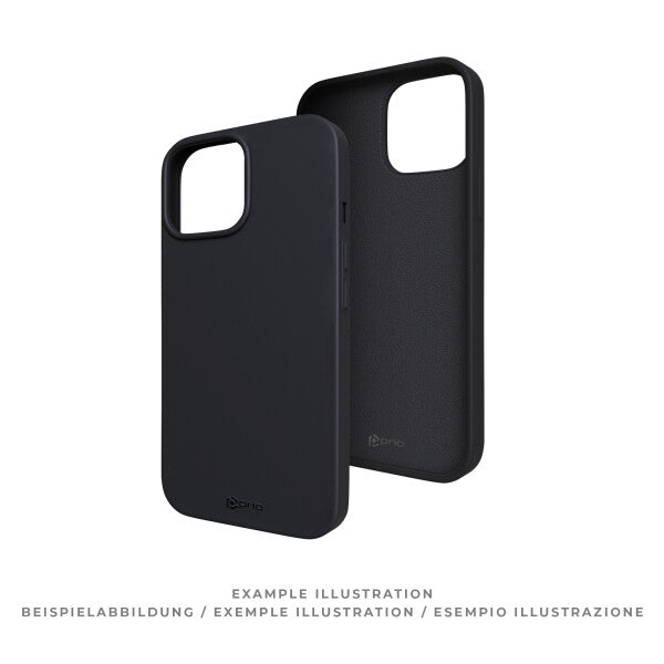 prio Silikonschutzhülle für iPhone 13 Pro schwarz