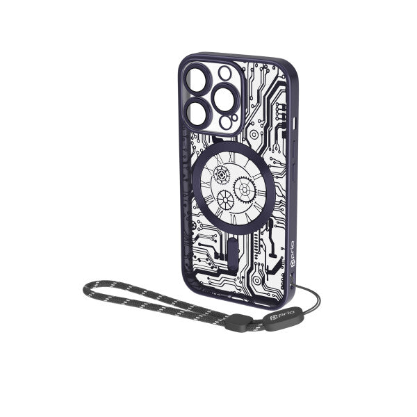 prio elegante Handyhülle MAG für iPhone 16 Plus (6,7 Zoll) schwarz