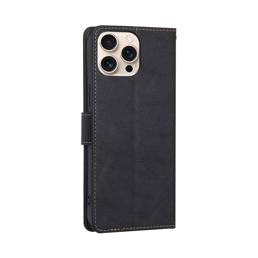 Cyoo Premium Tasche iPhone 16 Pro Schwarz